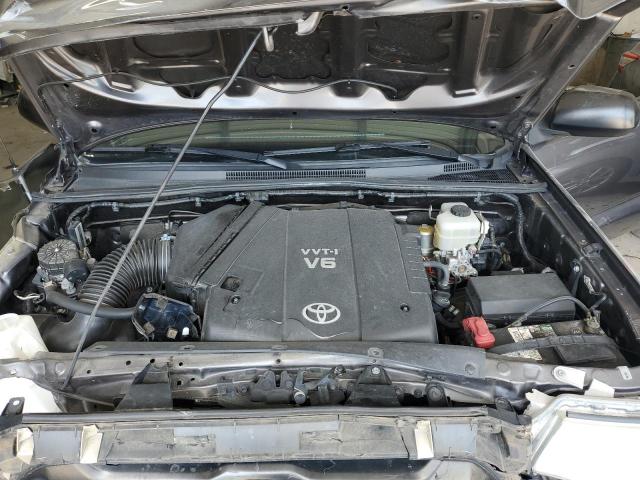 5TFLU4EN2DX059397 - 2013 TOYOTA TACOMA DOUBLE CAB 灰色 照片 11