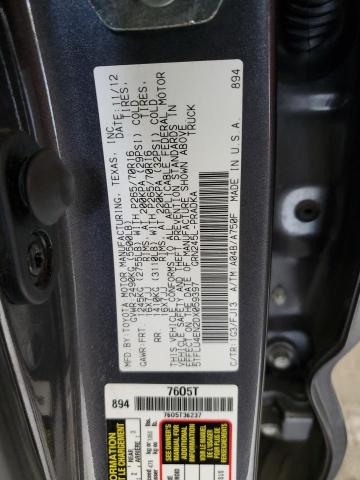 5TFLU4EN2DX059397 - 2013 TOYOTA TACOMA DOUBLE CAB 灰色 照片 13