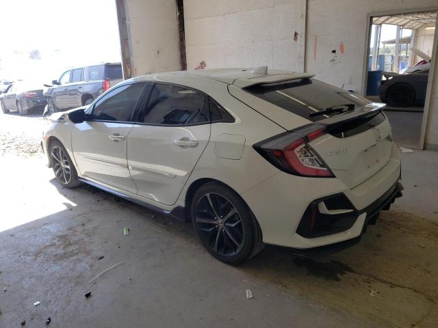 SHHFK7G93LU219962 - 2020 HONDA CIVIC SPORT TOURING WHITE photo 2