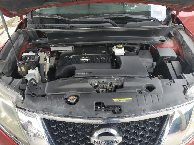 5N1AR2MM2FC688041 - 2015 NISSAN PATHFINDER S 红色 照片 11
