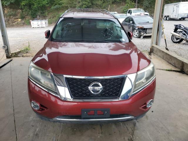 5N1AR2MM2FC688041 - 2015 NISSAN PATHFINDER S 红色 照片 5