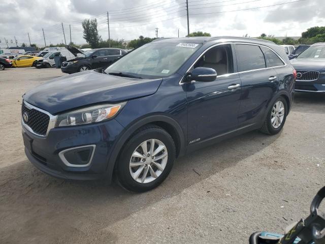 5XYPGDA56HG322448 - 2017 KIA SORENTO LX BLUE photo 1