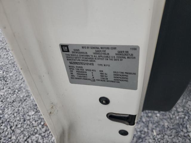 5GZER23787J101418 - 2007 SATURN OUTLOOK XR WHITE photo 13