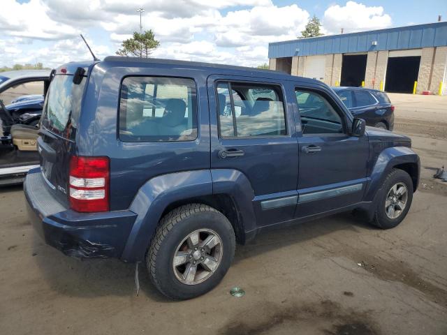 1J8GP28K78W203786 - 2008 JEEP LIBERTY SPORT BLUE photo 3