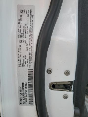 3C6UR5DL2NG248110 - 2022 RAM 2500 BIG HORN/LONE STAR WHITE photo 12