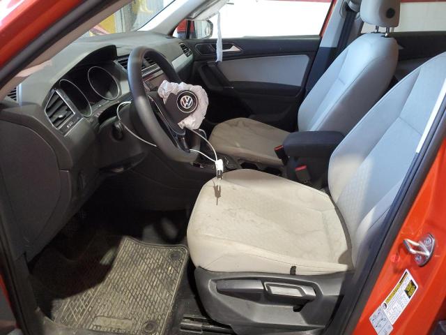 3VV0B7AX7JM089547 - 2018 VOLKSWAGEN TIGUAN S ORANGE photo 7
