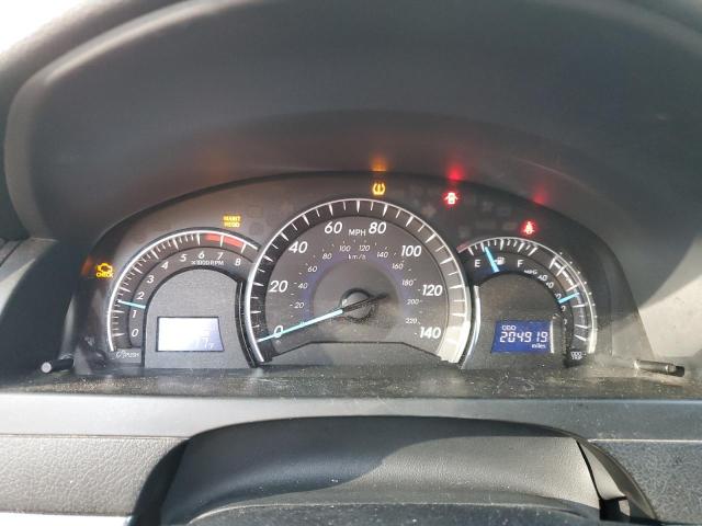 4T1BF1FK2CU560133 - 2012 TOYOTA CAMRY BASE SILVER photo 9