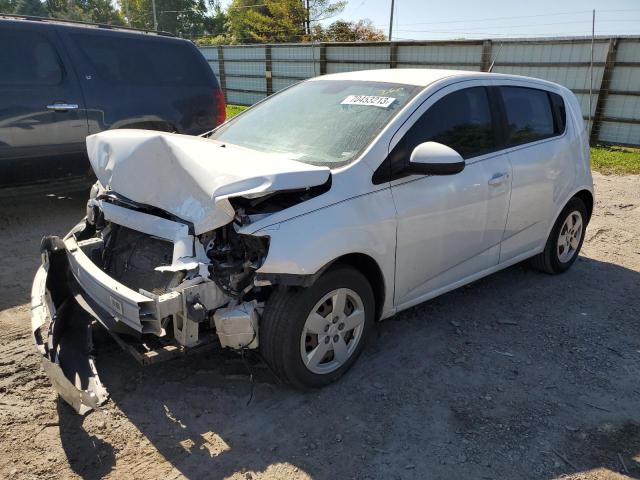 1G1JA6SH2D4188955 - 2013 CHEVROLET SONIC LS 白色 照片 1