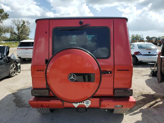 WDCYC7DF8GX253273 - 2016 MERCEDES-BENZ G 63 AMG RED photo 6