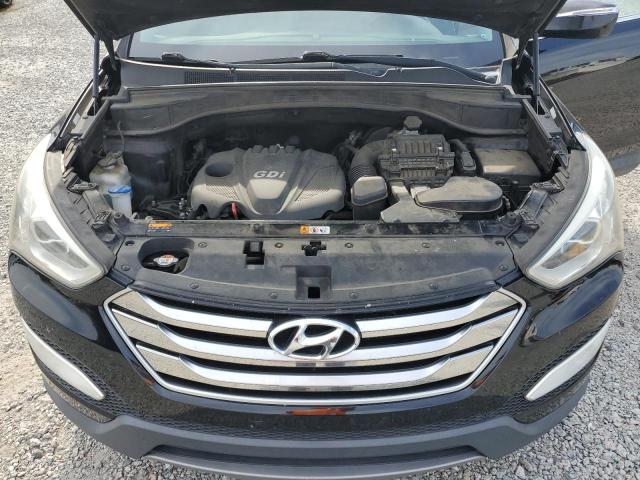 5XYZU3LB6GG318557 - 2016 HYUNDAI SANTA FE SPORT BLACK photo 12