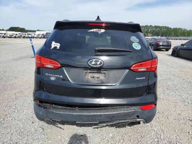 5XYZU3LB6GG318557 - 2016 HYUNDAI SANTA FE SPORT BLACK photo 6