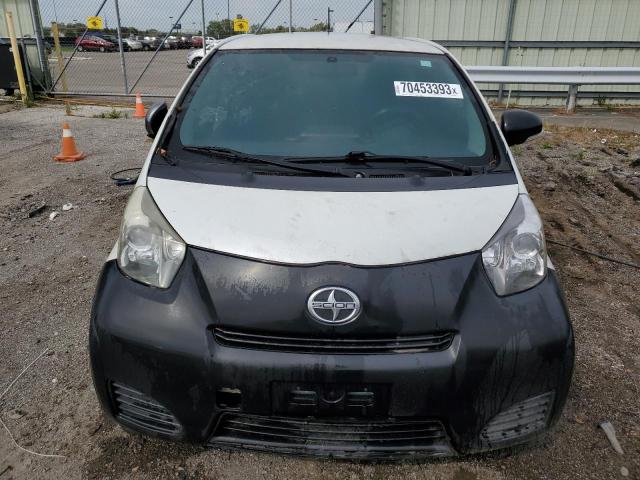 JTNJJXB06DJ024483 - 2013 TOYOTA SCION IQ WHITE photo 5