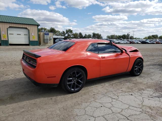 2C3CDZAGXKH659689 - 2019 DODGE CHALLENGER SXT ORANGE photo 3