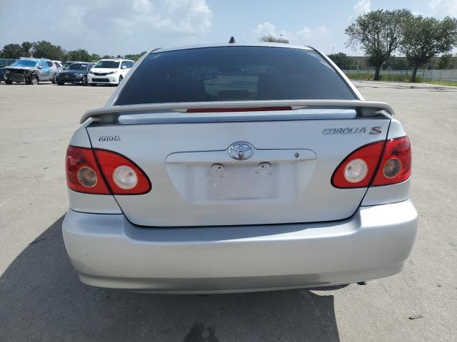 1NXBR32E87Z823167 - 2007 TOYOTA COROLLA CE SILVER photo 6