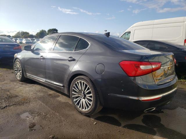 KNALN4D71E5159579 - 2014 KIA CADENZA PREMIUM GRAY photo 2