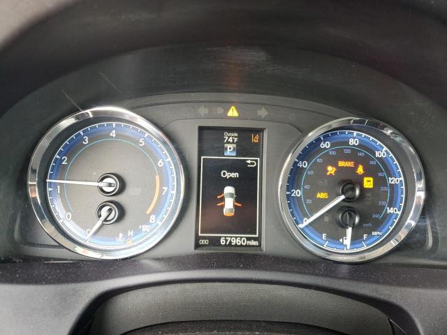 5YFBURHE8JP804166 - 2018 TOYOTA COROLLA L WHITE photo 9