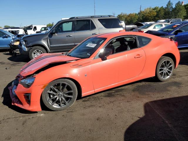 JF1ZNAA10H8707012 - 2017 TOYOTA 86 BASE ORANGE photo 1