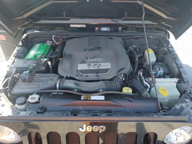 1C4AJWAG7DL686879 - 2013 JEEP WRANGLER SPORT შავი ფოტო 12