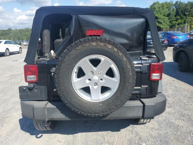 1C4AJWAG7DL686879 - 2013 JEEP WRANGLER SPORT შავი ფოტო 6