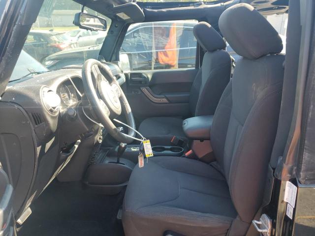 1C4AJWAG7DL686879 - 2013 JEEP WRANGLER SPORT შავი ფოტო 7