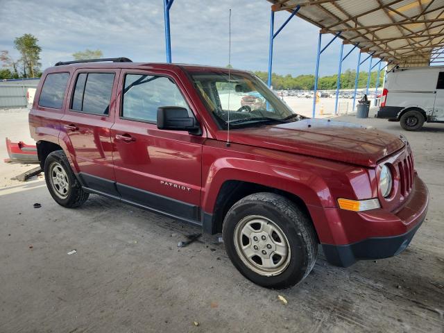 1C4NJPBA7GD693458 - 2016 JEEP PATRIOT SPORT BURGUNDY photo 4