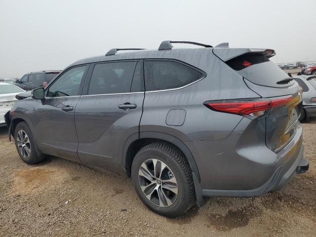 5TDHZRBH9NS196797 - 2022 TOYOTA HIGHLANDER XLE GRAY photo 2