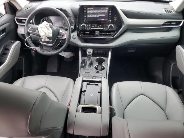 5TDHZRBH9NS196797 - 2022 TOYOTA HIGHLANDER XLE GRAY photo 8