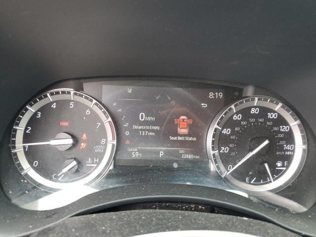 5TDHZRBH9NS196797 - 2022 TOYOTA HIGHLANDER XLE GRAY photo 9