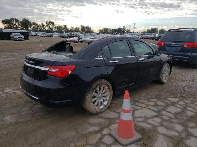 1C3CCBCGXDN555396 - 2013 CHRYSLER 200 LIMITED BLACK photo 3