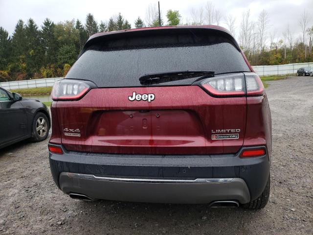 1C4PJMDN1KD213012 - 2019 JEEP CHEROKEE LIMITED RED photo 6