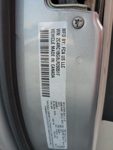 2C4RC1BG8LR280517 - 2020 CHRYSLER PACIFICA TOURING L SILVER photo 13