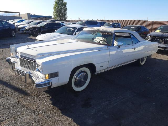 6L67S4Q437344 - 1974 CADILLAC 2 DR. WHITE photo 1