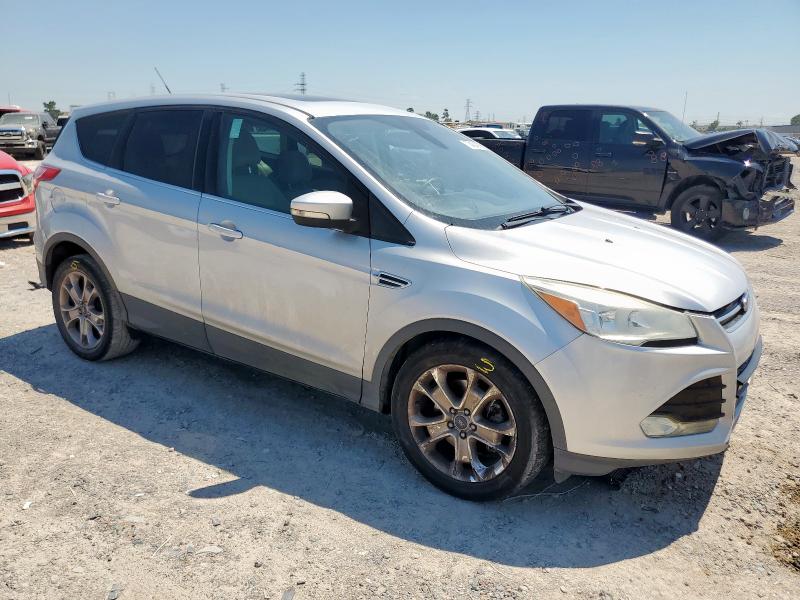 1FMCU0H97DUB01616 - 2013 FORD ESCAPE SEL SILVER photo 4