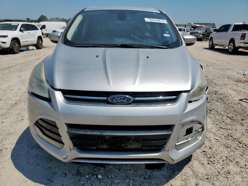 1FMCU0H97DUB01616 - 2013 FORD ESCAPE SEL SILVER photo 5