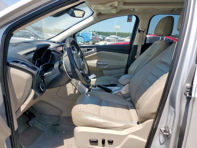 1FMCU0H97DUB01616 - 2013 FORD ESCAPE SEL SILVER photo 7