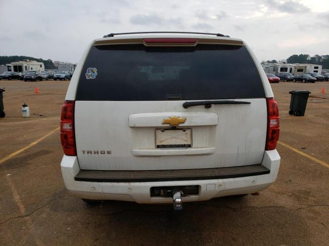 1GNSCBE06ER125390 - 2014 CHEVROLET TAHOE C1500 LT WHITE photo 6