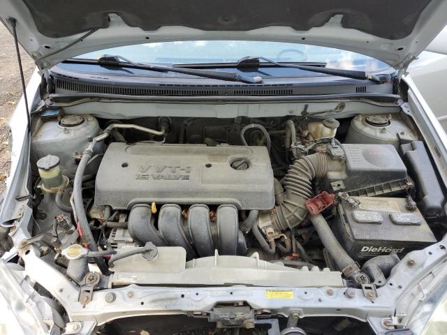 2T1BR32E87C824269 - 2007 TOYOTA COROLLA CE SILVER photo 11