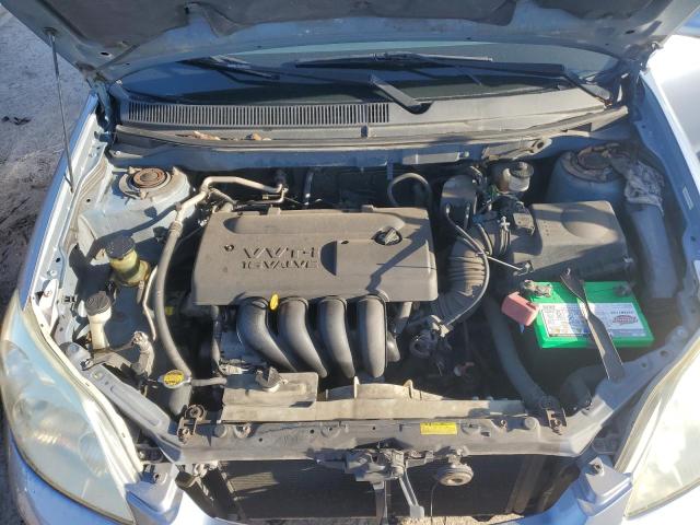 2T1KR32E73C109476 - 2003 TOYOTA COROLLA MA XR BLUE photo 11