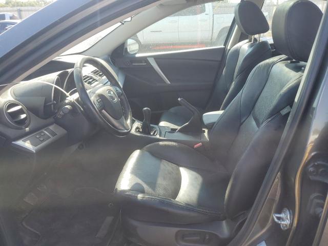 JM1BL1W71D1762800 - 2013 MAZDA 3 I GRAY photo 7