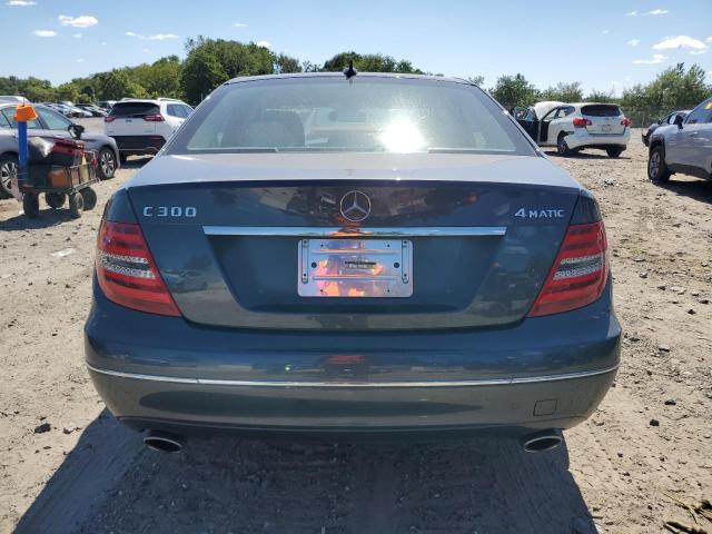 WDDGF8AB9DR251487 - 2013 MERCEDES-BENZ C 300 4MATIC BLACK photo 6