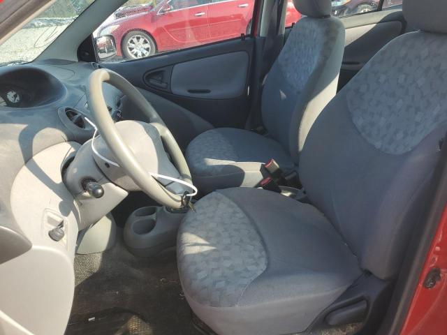 JTDBT123210158726 - 2001 TOYOTA ECHO RED photo 7