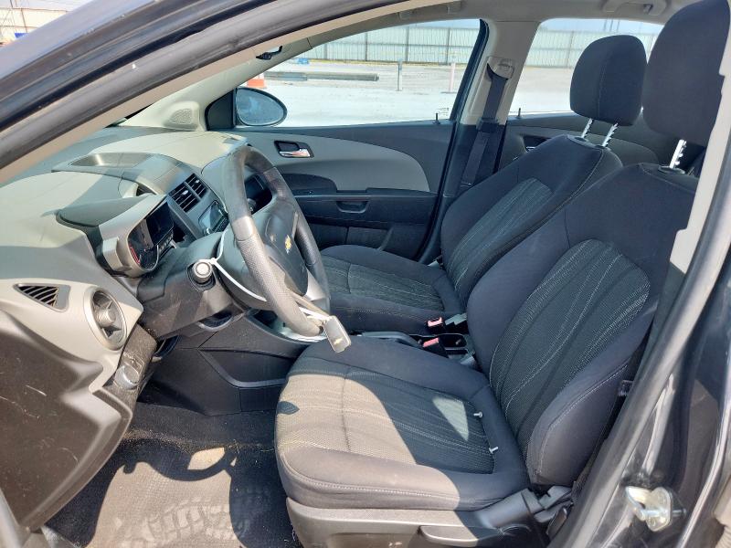 1G1JC5SH5C4184076 - 2012 CHEVROLET SONIC LT CHARCOAL photo 7