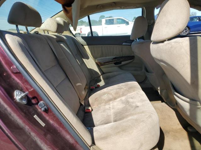 JHMCP26708C048616 - 2008 HONDA ACCORD EX MAROON photo 10