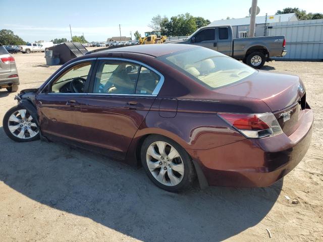 JHMCP26708C048616 - 2008 HONDA ACCORD EX MAROON photo 2