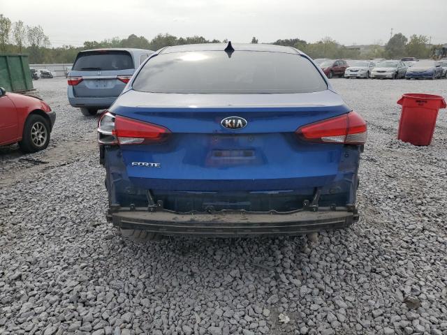 3KPFK4A70JE283421 - 2018 KIA FORTE LX BLUE photo 6