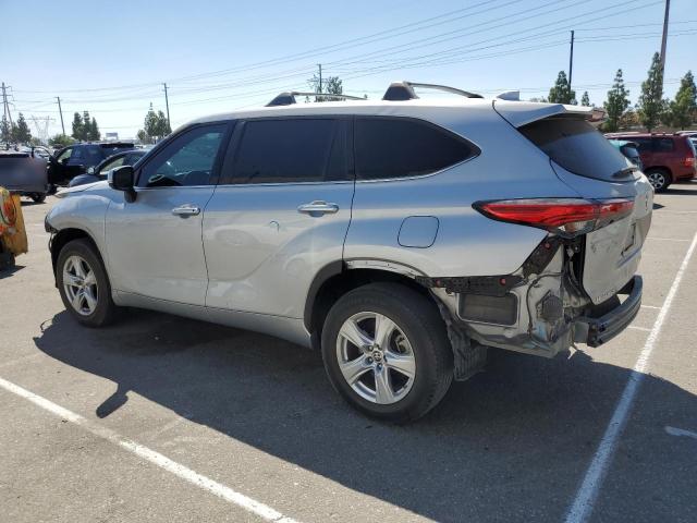 5TDZZRAH7MS088182 - 2021 TOYOTA HIGHLANDER L SILVER photo 2