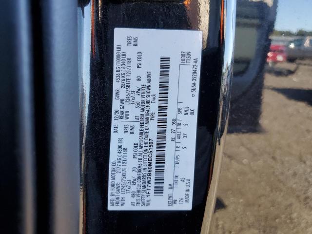 1FT7W2B60MEC51507 - 2021 FORD F250 SUPER DUTY BLACK photo 12