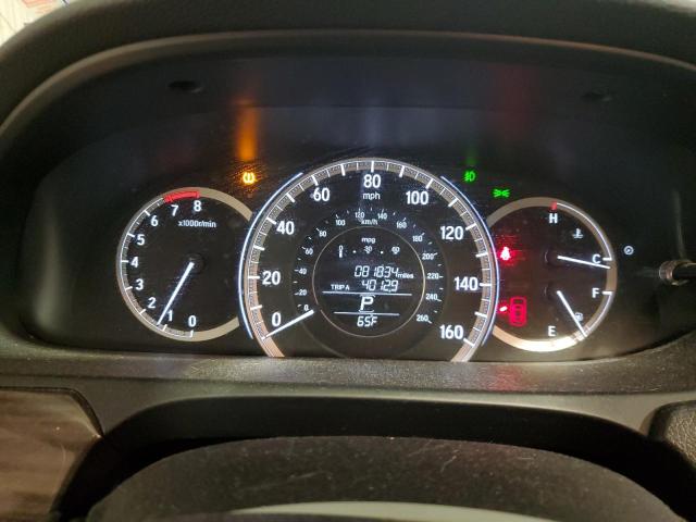 1HGCR3F80GA016464 - 2016 HONDA ACCORD EXL SILVER photo 9