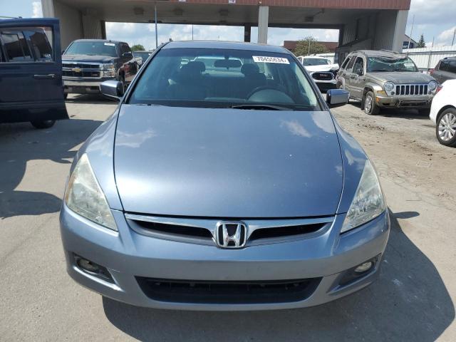 1HGCM56817A004852 - 2007 HONDA ACCORD EX BLUE photo 5