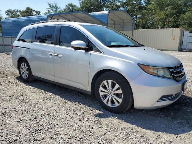 5FNRL5H69EB086003 - 2014 HONDA ODYSSEY EXL SILVER photo 4